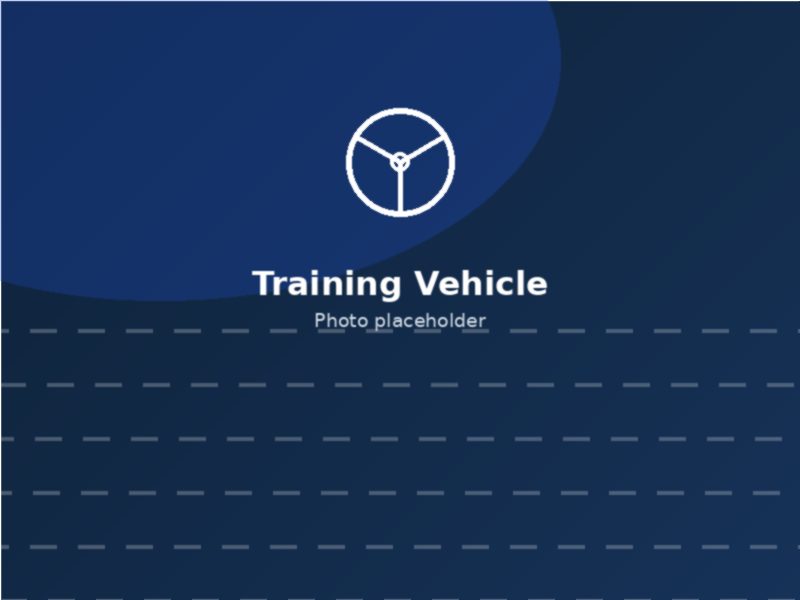 Rashi Motor Driving School training vehicle used for car driving classes in Vatika