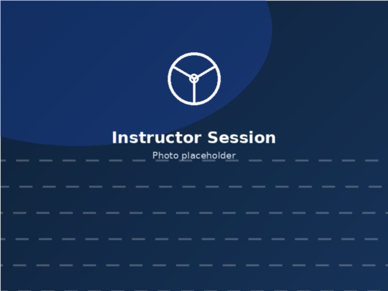 Rashi Motor Driving School instructor guiding a student during a lesson