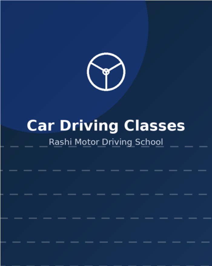 Rashi Motor Driving School car driving training in Jaipur